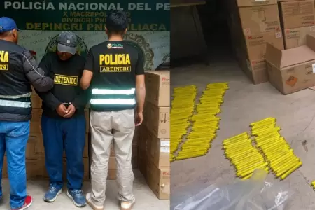 Detienen a sujeto que trasladaba dinamita y material explosivo