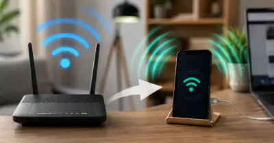 Convertir smartphone en repetidor de WiFi