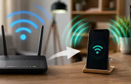 Convertir smartphone en repetidor de WiFi