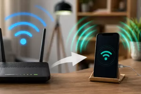 Convertir smartphone en repetidor de WiFi