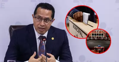 Roberto Burmeo, presidente del JNE, confirm� fechas de debates regionales y muni