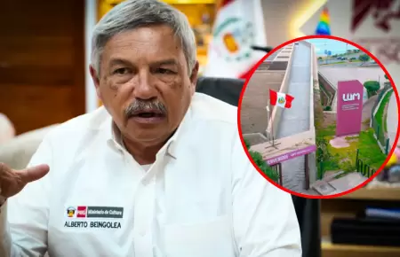 Alberto Beingolea, ministro de Cultura, descart� traspado del LUM