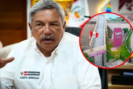 Alberto Beingolea, ministro de Cultura, descart� traspado del LUM