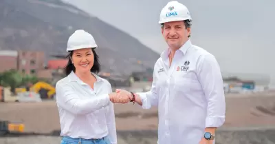 Keiko Fujimori / Renzo Reggiardo.