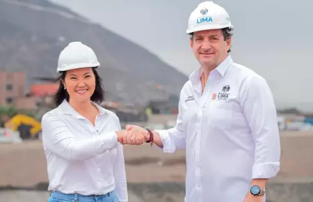 Keiko Fujimori / Renzo Reggiardo.