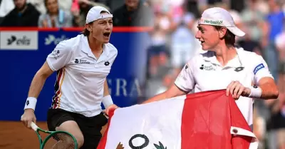El tenista peruano cobr� su revancha frente a Adam Walton.