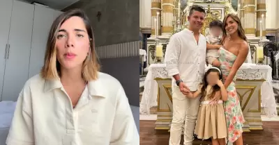�Korina Rivadeneira piensa salir del pa�s con sus hijos?