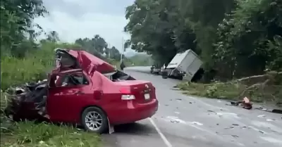 Accidente deja 4 muertos en Hu�nuco