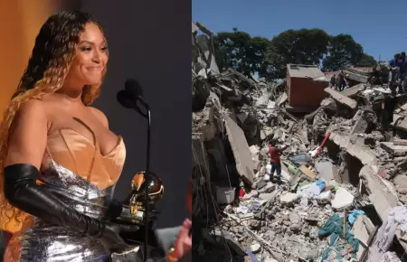 Beyonc� don� millonaria cifra a Colombia tras el terremoto