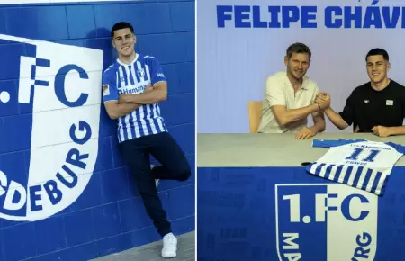 Felipe Ch�vez es nuevo jugador del FC Magdeburgo