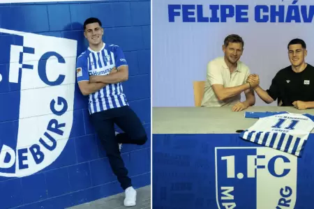 Felipe Ch�vez es nuevo jugador del FC Magdeburgo