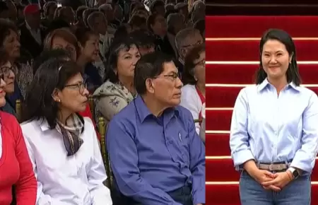 Keiko Fujimori conmemora el D�a Nacional de la Persona Adulta Mayor