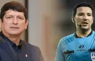 Agustín Lozano arremete contra los árbitros de la Liga 1: "No están mejorando, no quieren progresar"