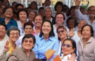 Keiko Fujimori conmemora el D�a Nacional de la Persona Adulta Mayor y reafirma mejoras en Pensi�n 65