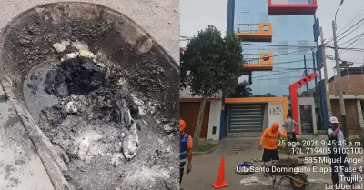 Grandes cantidades de preservativos atascaron red de alcantarillado en Trujillo