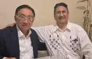 Vladimir Cerrón se muestra junto al expresidente José Balcázar: "Mi camarada de grandes batallas"