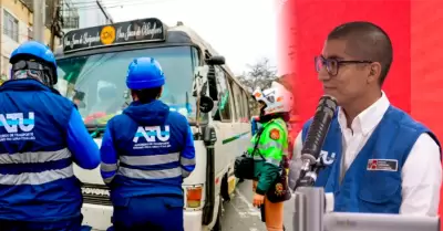 El vocero de la ATU anunci� ajustes para el transporte informal.