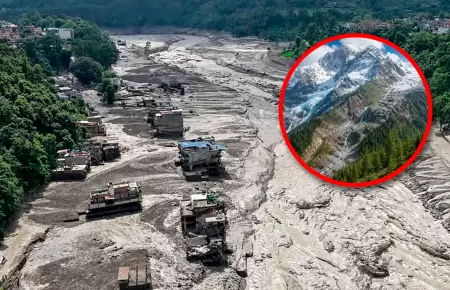 Avalancha ser�a provocada en parte por desprendimiento.