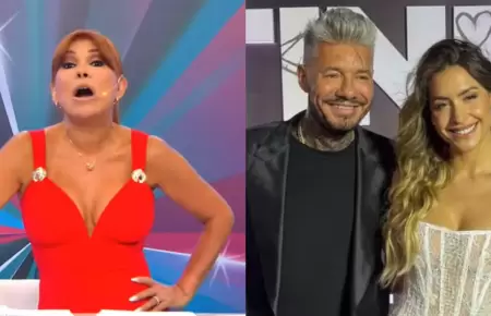 Magaly lanza chiquita a Milett y Tinelli