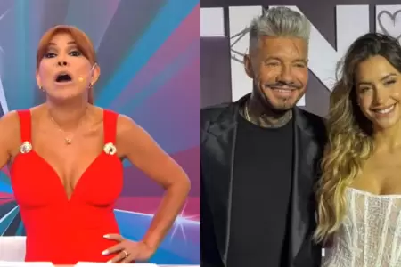 Magaly lanza chiquita a Milett y Tinelli