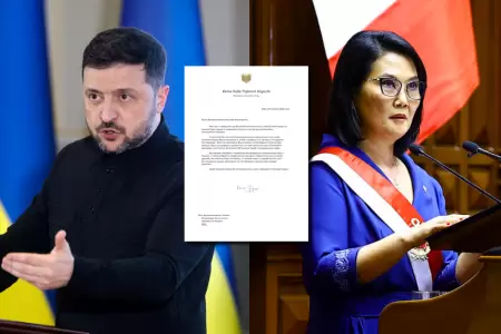 Keiko Fujimori env�a saludo a presidente de Ucrania por su 35� aniversario de in