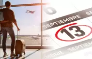 El 13 de septiembre será FERIADO no laborable: conoce el motivo y quiénes serán beneficiados