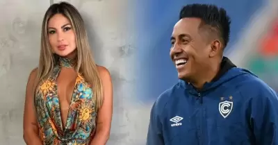 Pamela L�pez y su acercamiento con Christian Cueva
