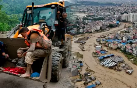 Equipos humanitarios preparan ayuda para damnificados.