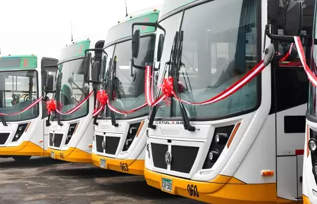 30 buses nuevos se suman para conectar San Juan de Lurigancho con Chorrillos