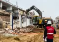 Puente Piedra: demuelen cerca de 11 viviendas para habilitar v�a auxiliar de la Panamericana Norte