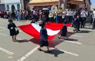 Tacna re�ne a cientos de estudiantes en Ofrenda de la Ni�ez por la reincorporaci�n de Tacna al Per� en su aniversario 97