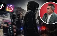 Bandas criminales cuentan con marketing en redes sociales, según Julio Corcuera