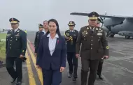 Keiko Fujimori llega a Tacna junto a ministros por aniversario de su reincorporaci�n al Per�