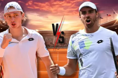 Ignacio Buse vs. Benjamin Bonzi por la seminfinal del ATP 250 de Winston-Salem