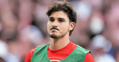 Juli�n �lvarez se ausent� del entrenamiento del Atl�tico de Madrid