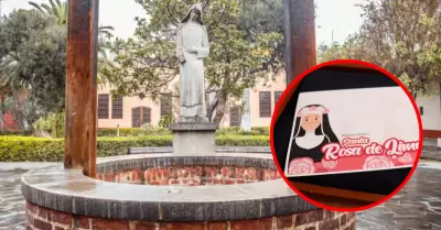 Fieles dejan cartas en el pozo de Santa Rosa de Lima cada 30 de agosto