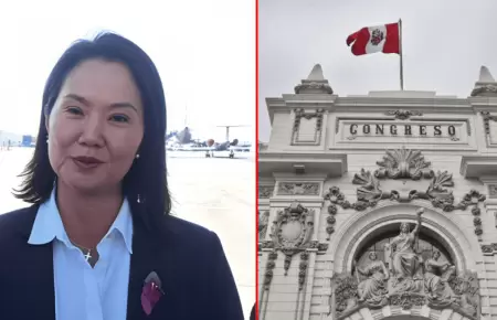 Keiko descarta que facultades legislativas incluyan la fusi�n de ministerios
