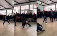 Inspector de colegio chileno se vuelve viral por participar en una "batalla de aura" con sus estudiantes