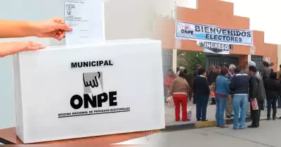 ONPE habilita plataforma para consulta electoral.