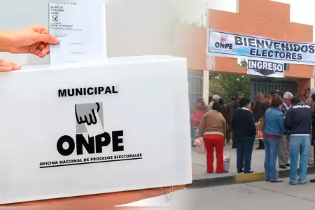 ONPE habilita plataforma para consulta electoral.