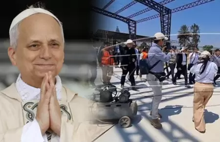 Comitiva del Vaticano lleg� al santuario.