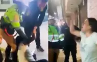 Detienen a mujer por agredir e insultar a policía tras negarse a pagar un taxi en Trujillo
