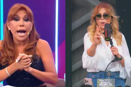 Magaly tilda de 'hipocritona' a Gisela en medio de presunto junte