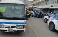 Los Olivos: 12 vehículos de transporte informal acumulaban multas de hasta S/300 mil