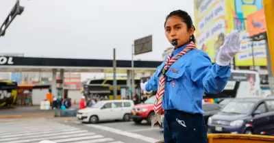Scouts dirigir�n tr�nsito en feriado de Santa Rosa de Lima.