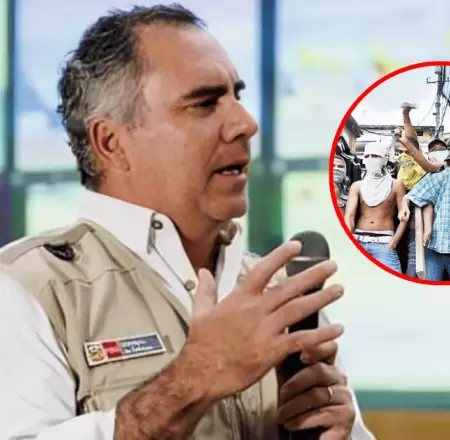 Ministro Bela�nde busca declarar como "grupos hostiles" a organizaciones crimina
