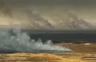 Emergencia en Puno: incendio forestal afecta totorales de las islas de los Uros