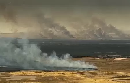 El incendio genera preocupaci�n entre la poblaci�n