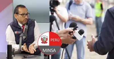 Minsa aclara declaraciones del titular Luis Dyer