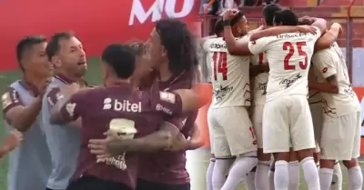 Universitario triunf� en Cajamarca.